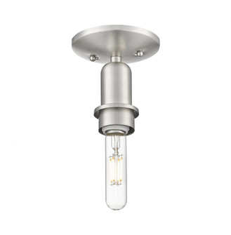 Arcadia - 1 Light - 5 inch - Brushed Satin Nickel - Semi-Flush Mount (3442|716-1C-SN)