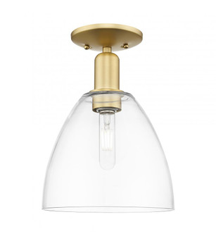 Bristol - 1 Light - 9 inch - Satin Gold - Semi-Flush Mount (3442|716-1C-SG-GBD-92)