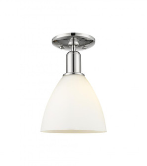 Bristol - 1 Light - 8 inch - Polished Nickel - Semi-Flush Mount (3442|716-1C-PN-GBD-751)