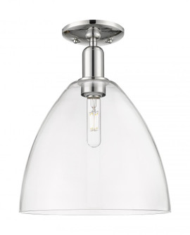 Bristol - 1 Light - 12 inch - Polished Nickel - Semi-Flush Mount (3442|716-1C-PN-GBD-122)