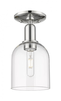 Bella - 1 Light - 6 inch - Polished Nickel - Semi-Flush Mount (3442|716-1C-PN-G558-6CL)