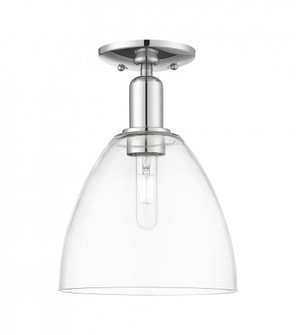 Bristol - 1 Light - 9 inch - Polished Chrome - Semi-Flush Mount (3442|716-1C-PC-GBD-92)