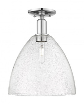 Bristol - 1 Light - 12 inch - Polished Chrome - Semi-Flush Mount (3442|716-1C-PC-GBD-124)