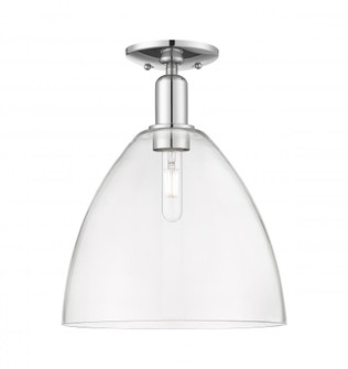 Bristol - 1 Light - 12 inch - Polished Chrome - Semi-Flush Mount (3442|716-1C-PC-GBD-122)