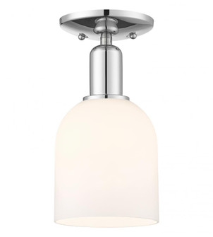 Bella - 1 Light - 6 inch - Polished Chrome - Semi-Flush Mount (3442|716-1C-PC-G558-6GWH)