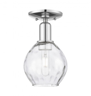 Waverly - 1 Light - 6 inch - Polished Chrome - Semi-Flush Mount (3442|716-1C-PC-G362)
