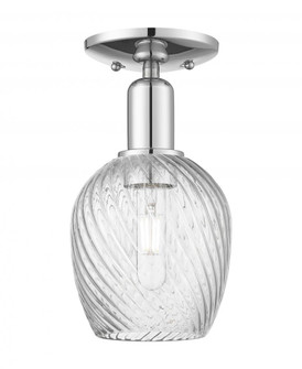 Salina - 1 Light - 6 inch - Polished Chrome - Semi-Flush Mount (3442|716-1C-PC-G292)