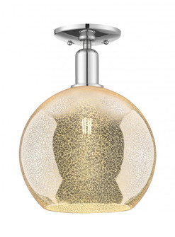 Athens - 1 Light - 10 inch - Polished Chrome - Semi-Flush Mount (3442|716-1C-PC-G128-10)