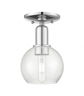 Athens - 1 Light - 6 inch - Polished Chrome - Semi-Flush Mount (3442|716-1C-PC-G124-6)