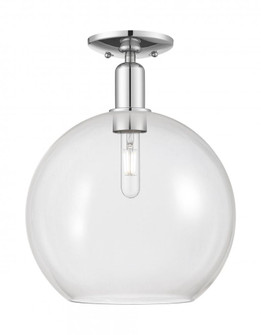 Athens - 1 Light - 12 inch - Polished Chrome - Semi-Flush Mount (3442|716-1C-PC-G122-12)