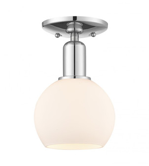 Athens - 1 Light - 6 inch - Polished Chrome - Semi-Flush Mount (3442|716-1C-PC-G121-6)