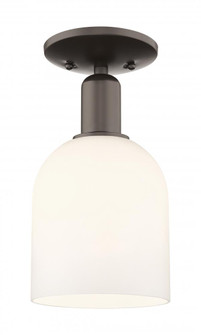 Bella - 1 Light - 6 inch - Oil Rubbed Bronze - Semi-Flush Mount (3442|716-1C-OB-G558-6GWH)
