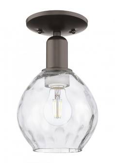 Waverly - 1 Light - 6 inch - Oil Rubbed Bronze - Semi-Flush Mount (3442|716-1C-OB-G362)