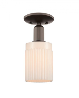 Hadley - 1 Light - 5 inch - Oil Rubbed Bronze - Semi-Flush Mount (3442|716-1C-OB-G341)