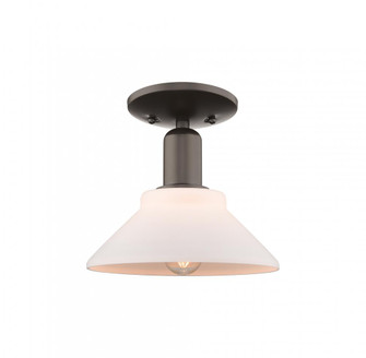 Orwell - 1 Light - 8 inch - Oil Rubbed Bronze - Semi-Flush Mount (3442|716-1C-OB-G131)