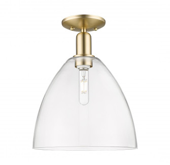 Bristol - 1 Light - 12 inch - Champagne Bronze - Semi-Flush Mount (3442|716-1C-CB-GBD-122)