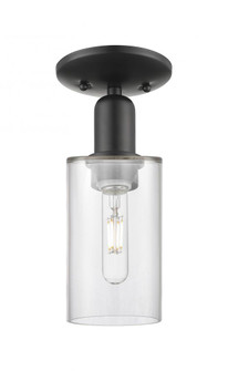 Clymer - 1 Light - 4 inch - Matte Black - Semi-Flush Mount (3442|716-1C-BK-G802)