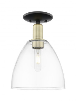 Bristol - 1 Light - 9 inch - Black Antique Brass - Semi-Flush Mount (3442|716-1C-BAB-GBD-92)