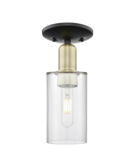 Clymer - 1 Light - 4 inch - Black Antique Brass - Semi-Flush Mount (3442|716-1C-BAB-G802)