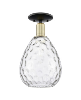 Waverly - 1 Light - 8 inch - Black Antique Brass - Semi-Flush Mount (3442|716-1C-BAB-G372)