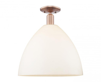 Bristol - 1 Light - 16 inch - Antique Copper - Semi-Flush Mount (3442|716-1C-AC-GBD-161)