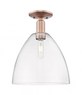 Bristol - 1 Light - 12 inch - Antique Copper - Semi-Flush Mount (3442|716-1C-AC-GBD-122)