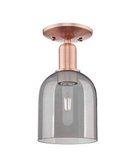 Bella - 1 Light - 6 inch - Antique Copper - Semi-Flush Mount (3442|716-1C-AC-G558-6SM)