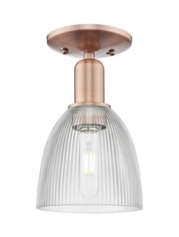 Castile - 1 Light - 6 inch - Antique Copper - Semi-Flush Mount (3442|716-1C-AC-G382)