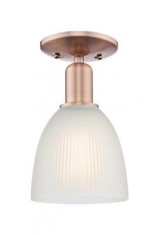 Castile - 1 Light - 6 inch - Antique Copper - Semi-Flush Mount (3442|716-1C-AC-G381)