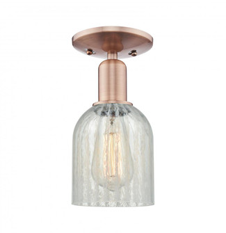 Caledonia - 1 Light - 5 inch - Antique Copper - Semi-Flush Mount (3442|716-1C-AC-G2511)