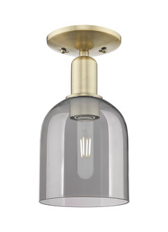 Bella - 1 Light - 6 inch - Antique Brass - Semi-Flush Mount (3442|716-1C-AB-G558-6SM)