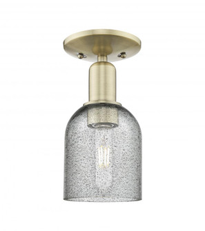 Caledonia - 1 Light - 5 inch - Antique Brass - Semi-Flush Mount (3442|716-1C-AB-G257)
