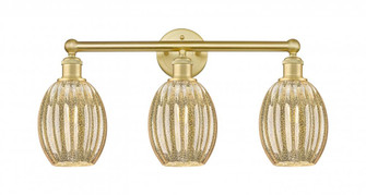 Preston Bulb - 3 Light - 24 inch - Satin Gold - Bath Vanity Light (3442|616-3W-SG-G459-6ME)