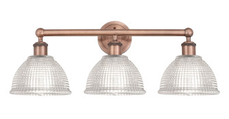 Arietta - 3 Light - 26 inch - Antique Copper - Bath Vanity Light (3442|616-3W-AC-G422)