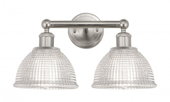 Arietta - 2 Light - 17 inch - Brushed Satin Nickel - Bath Vanity Light (3442|616-2W-SN-G422)