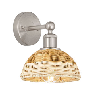 Bristol Natural II - 1 Light - 8 inch - Brushed Satin Nickel - Sconce (3442|616-1W-SN-NBD2-75-NAT)