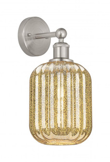 Preston Cylinder - 1 Light - 7 inch - Brushed Satin Nickel - Sconce (3442|616-1W-SN-G460-7ME)