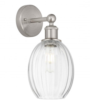 Preston Bulb - 1 Light - 6 inch - Brushed Satin Nickel - Sconce (3442|616-1W-SN-G459-6CL)