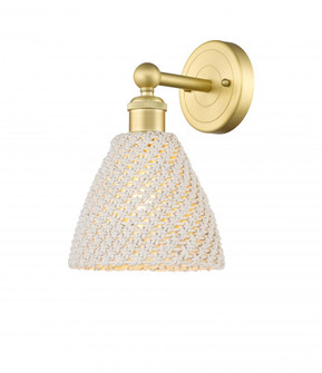 Bristol Natural - 1 Light - 8 inch - Satin Gold - Sconce (3442|616-1W-SG-NBD-75-NAT)