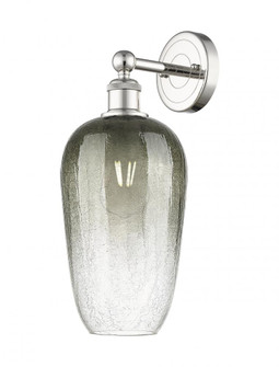 Brookhaven Flute - 1 Light - 7 inch - Polished Nickel - Sconce (3442|616-1W-PN-G484-7SL)