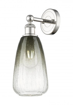 Brookhaven Almond - 1 Light - 6 inch - Polished Nickel - Sconce (3442|616-1W-PN-G480-6SL)