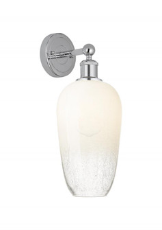 Brookhaven Flute - 1 Light - 7 inch - Polished Chrome - Sconce (3442|616-1W-PC-G484-7OP)