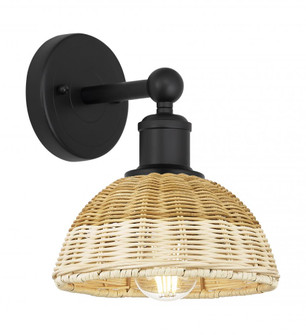 Bristol Natural II - 1 Light - 8 inch - Matte Black - Sconce (3442|616-1W-BK-NBD2-75-NAT)