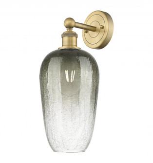 Brookhaven Flute - 1 Light - 7 inch - Brushed Brass - Sconce (3442|616-1W-BB-G484-7SL)