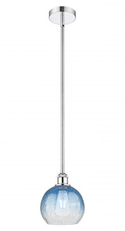Brookhaven Globe - 1 Light - 8 inch - Polished Chrome - Stem hung - Mini Pendant (3442|616-1S-PC-G483-8SB)