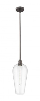 Chelsea - 1 Light - 8 inch - Oil Rubbed Bronze - Stem hung - Mini Pendant (3442|616-1S-OB-G456-8CL)
