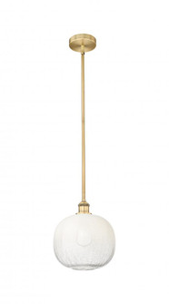 Brookhaven Sphere - 1 Light - 11 inch - Brushed Brass - Stem hung - Mini Pendant (3442|616-1S-BB-G481-10OP)