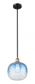 Brookhaven Sphere - 1 Light - 11 inch - Black Antique Brass - Stem hung - Mini Pendant (3442|616-1S-BAB-G481-10SB)