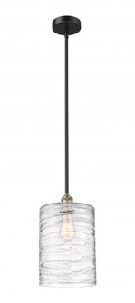 Cobbleskill - 1 Light - 9 inch - Black Antique Brass - Stem hung - Mini Pendant (3442|616-1S-BAB-G1113-L)