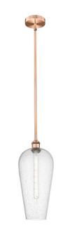 Chelsea - 1 Light - 8 inch - Antique Copper - Stem hung - Mini Pendant (3442|616-1S-AC-G456-8SDY)